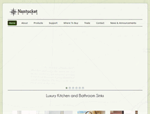 Tablet Screenshot of nantucketsinksusa.com